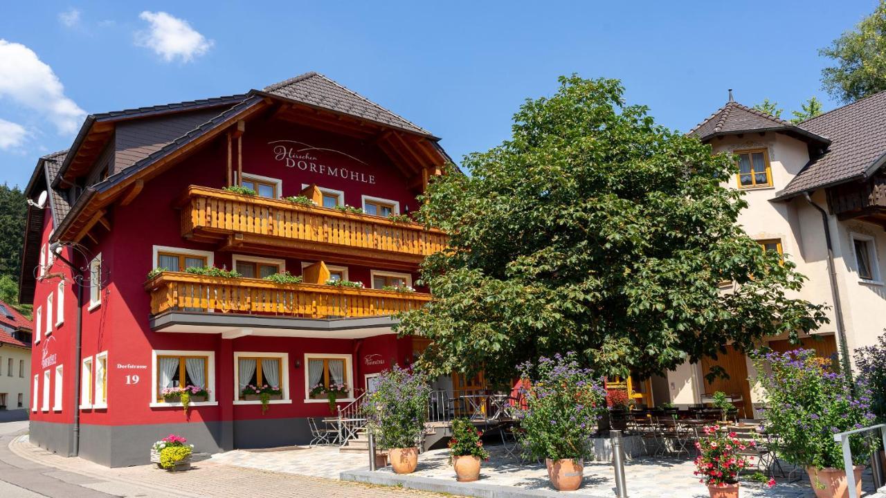Hirschen-Dorfmuehle Hotel Biederbach Exterior photo