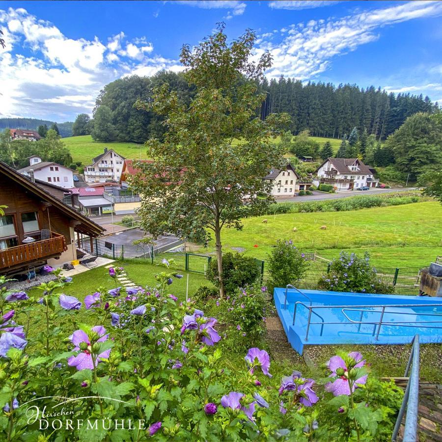 Hirschen-Dorfmuehle Hotel Biederbach Exterior photo